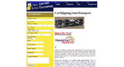 Desktop Screenshot of allaboardtransport.com